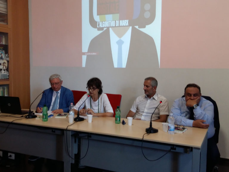 Quale comunicazione a sinistra? Presentato “Rosso digitale. L’argoritmo di Marx” di Vincenzo Vita, edito da Manifestolibri
