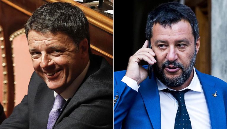 Renzi molla Salvini sul governo istituzionale