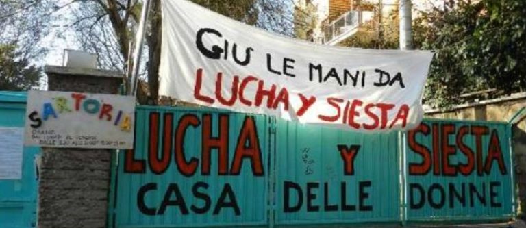 Processo alla presidente di Lucha y Siesta. E alla difesa delle donne