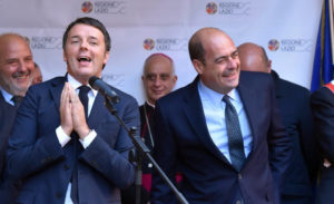 Renzi contro Zingaretti, due centri in concorrenza
