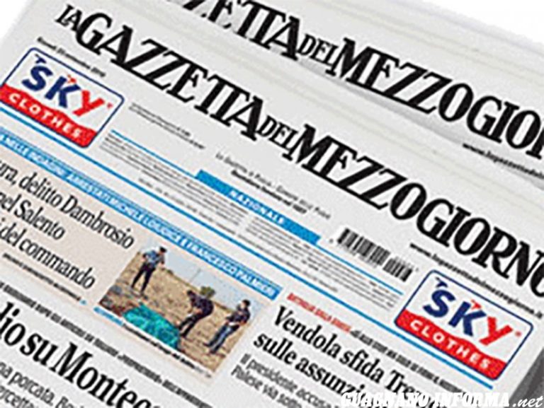 La Gazzetta del Mezzogiorno. Poligrafici e giornalisti a casa