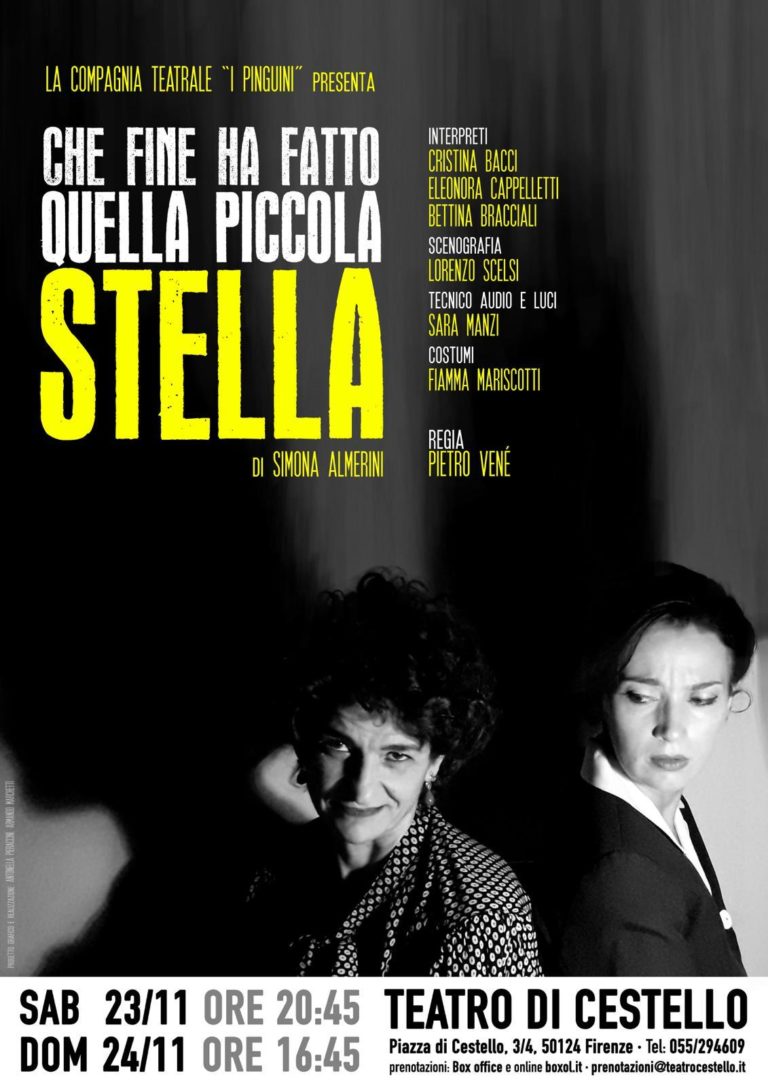 Partita a tre in un interno. ‘Che fine ha fatto la piccola Stella?’ di Simona Almerini al Teatro di Cestello di Firenze