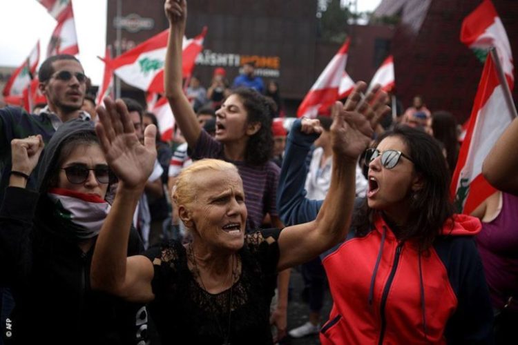 Il ruolo delle donne nella “rivoluzione d’ottobre” in Libano