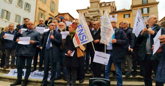 “Salvare l’Inpgi per salvare la libertà di informazione”. La protesta dei giornalisti