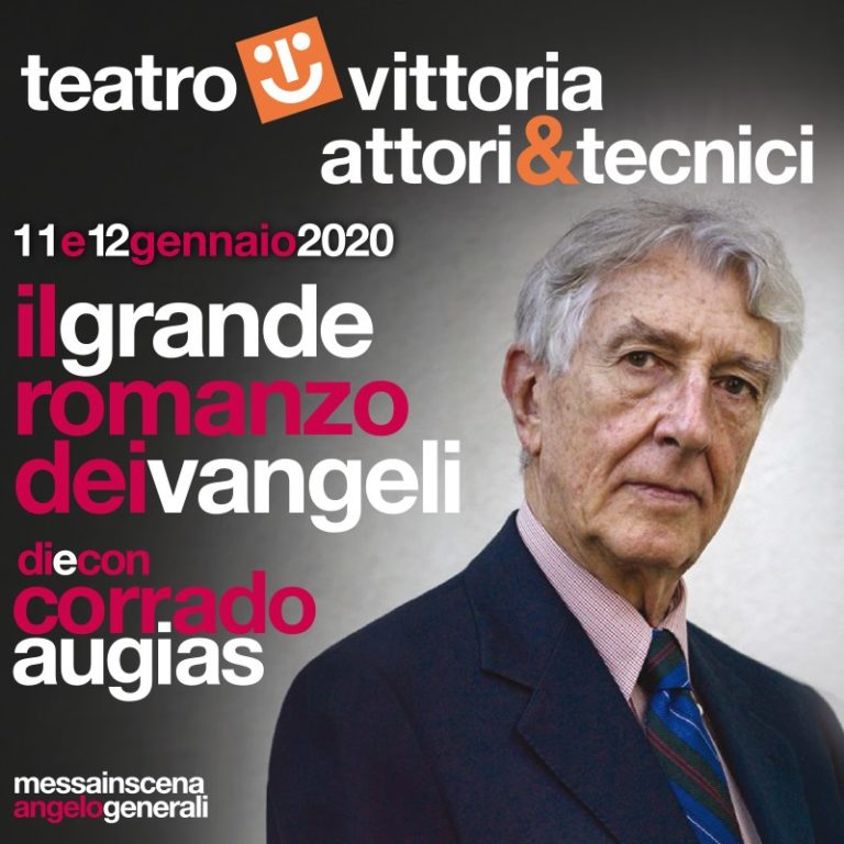 Teatro Vittoria. “Il grande romanzo dei Vangeli”, spettacolo affascinante e istruttivo di e con Corrado Augias