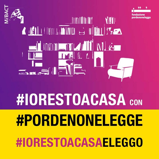 Libri, Pordenonelegge lancia oggi #iorestoacasaeleggo  