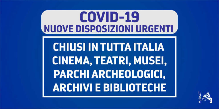 Covid_19 (coronavirus): le reazioni del teatro italiano