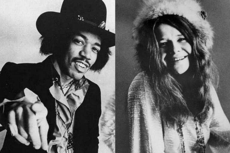 Jimi Hendrix e Janis Joplin: la disperata grandezza 