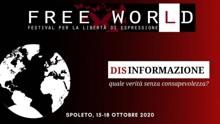 Il festival Free Wor(l)d per la Libertà di Espressione riceve il premio fondazione Loreti onlus