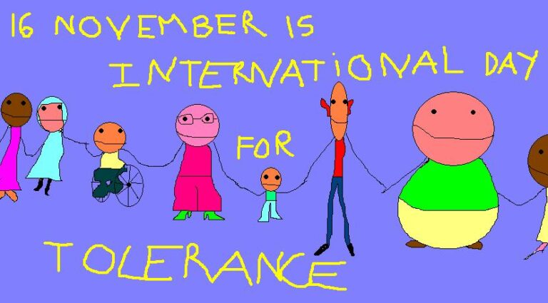 16 novembre, Giornata della Tolleranza, antidoto all’odio e alla discriminazione