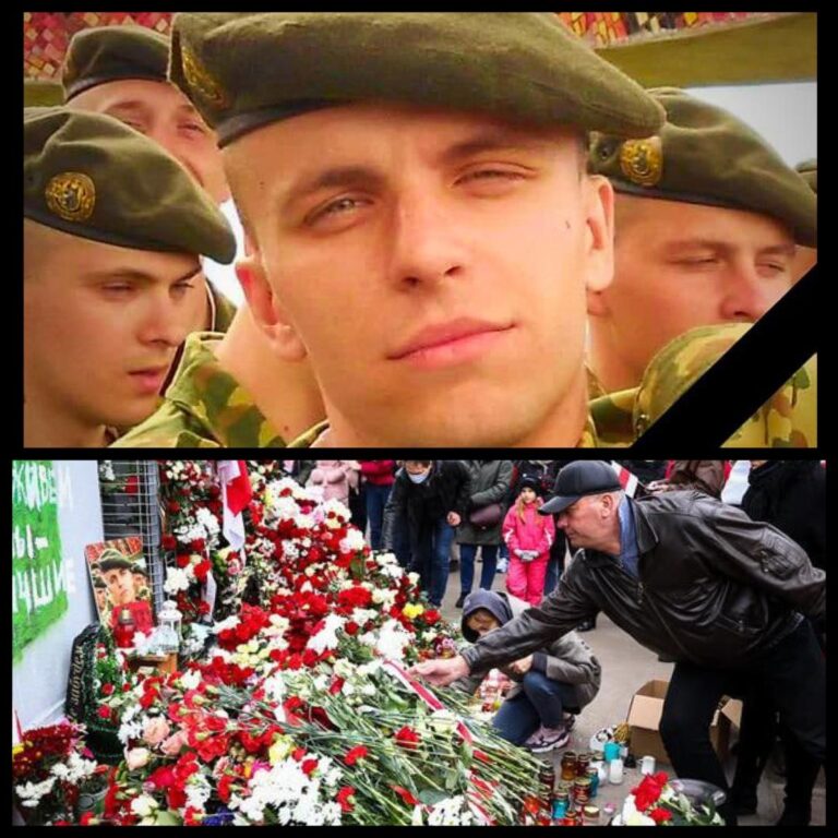 La Bielorussia è in lutto per la morte di Roman Bondarenko