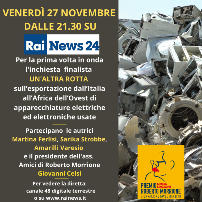 “Un’altra rotta” a Rainews24. Il 27 novembre la video inchiesta finalista del Premio Morrione