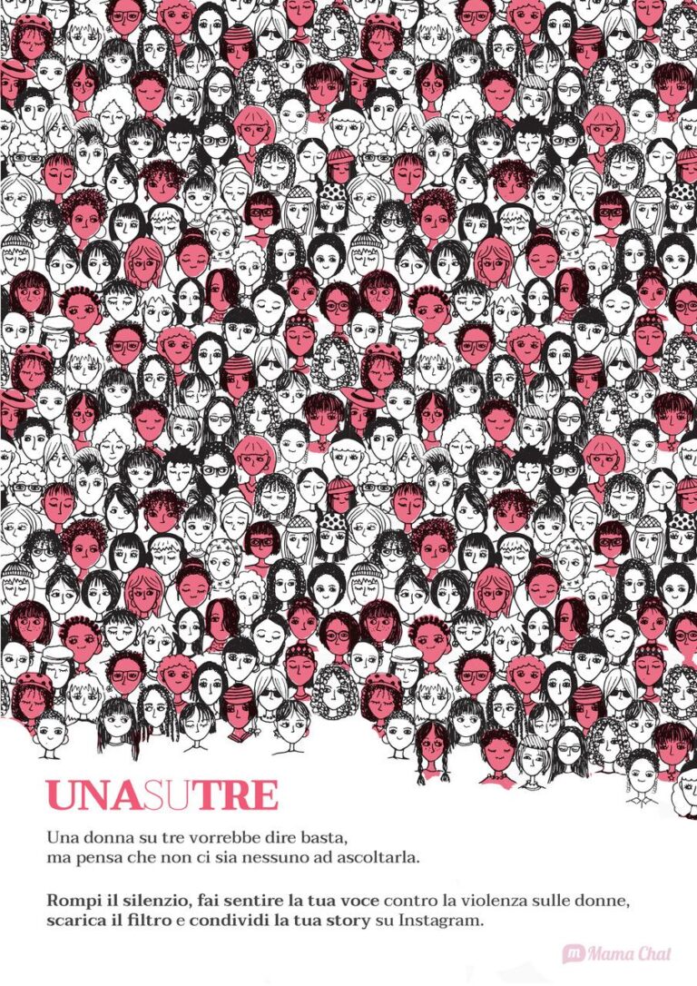 #UnaSuTre, la campagna social contro la violenza sulle donne
