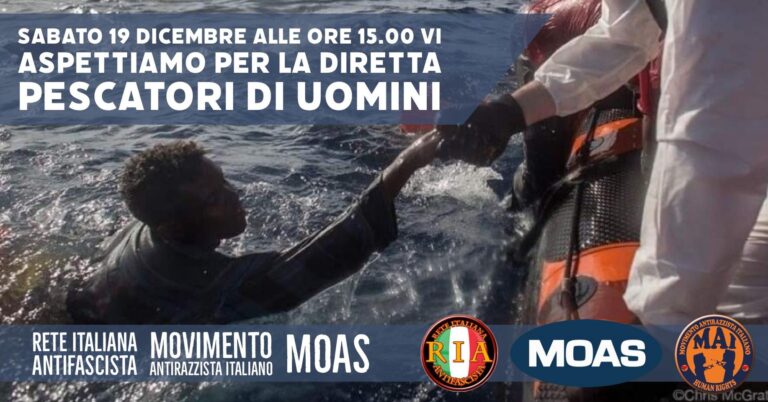 “Chi sono i pescatori di uomini?” 19 dicembre, ore 15