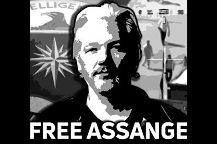Per il 4° anniversario dell’incarcerazione di Julian Assange sit-in a Roma l’11 aprile