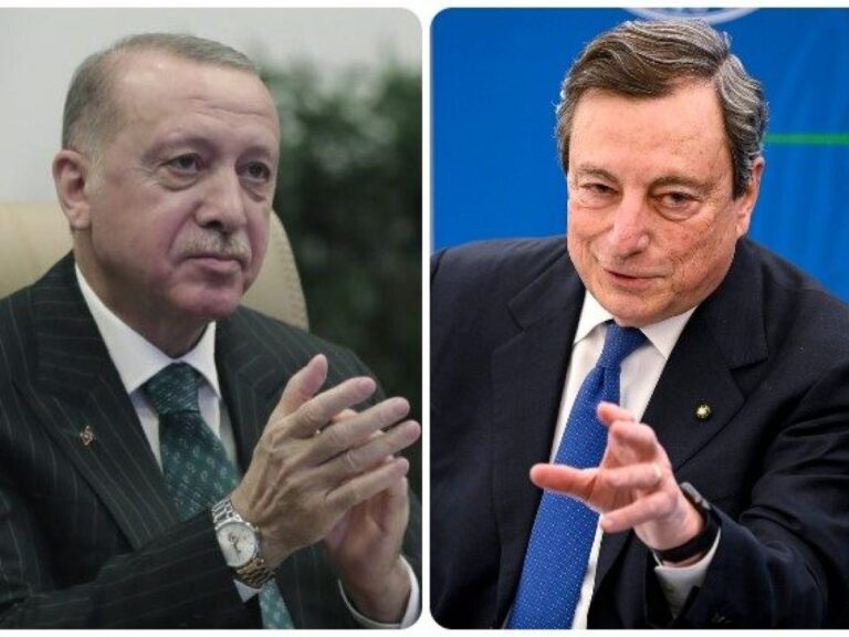 Draghi anti Erdogan gioca da leader Ue