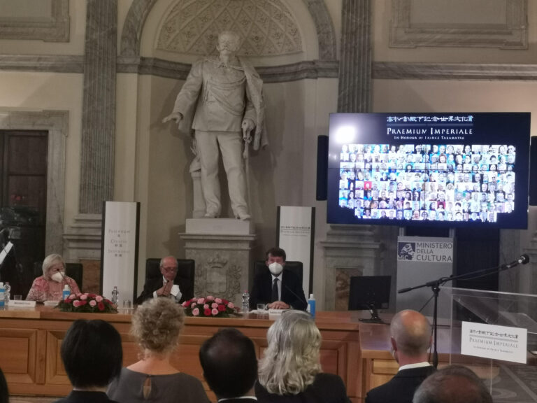 Praemium Imperiale. Dario Franceschini: “La ragione del premio si lega al messaggio che come Italia abbiamo voluto dare con il G20 Cultura”