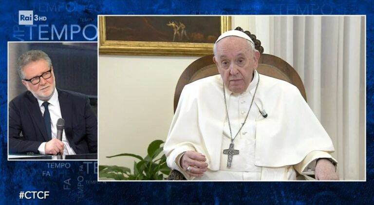 E Papa Francesco arriva dritto al cuore con le parole pronunciate nell’intervista a Fazio