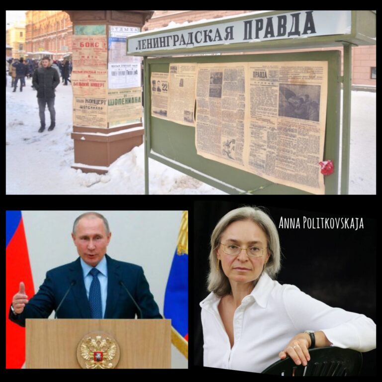 Sono i giornalisti il primo bersaglio di Putin in Russia