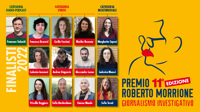 Giornalismo investigativo: presentati finalisti e tutor del Premio Morrione
