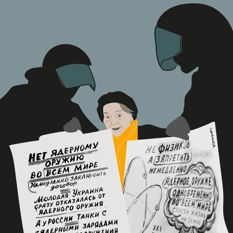 Yelena Osipova. Simbolo contro la guerra