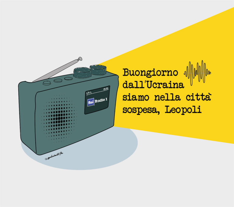 Radio1Rai in diretta da Leopoli. Quando’informazione è in prima linea
