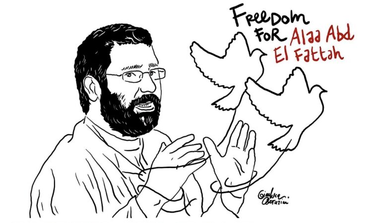Egitto, un grande buco nero dei diritti umani: digiuno a staffetta per Alaa Abd el-Fattah