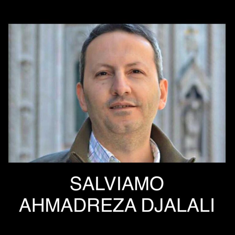 Esecuzione prevista entro il 21 maggio per il ricercatore Ahmadreza Djalali