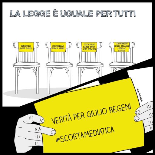 Doppio sit in a Roma e Milano per “scovare” gli agenti egiziani che hanno ucciso Giulio Regeni