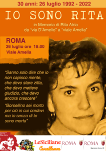 Rita Atria, a 30 anni dalla morte