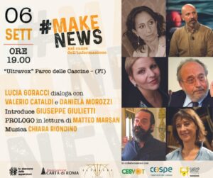 Secondo appuntamento per MakeNews, rassegna di giornalismo a Firenze