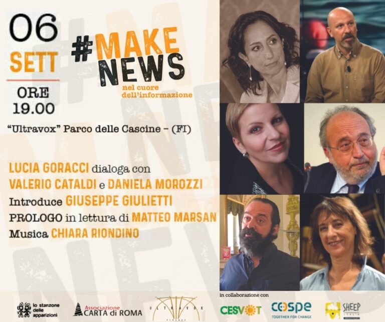 Secondo appuntamento per MakeNews, rassegna di giornalismo a Firenze
