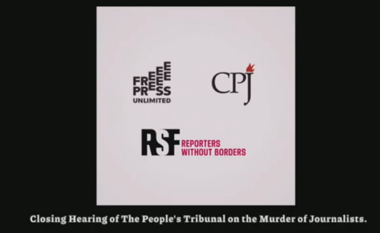 Giornalisti uccisi in Siria, Messico e Sri Lanka. La Sentenza del Tribunale Permanente dei Popoli