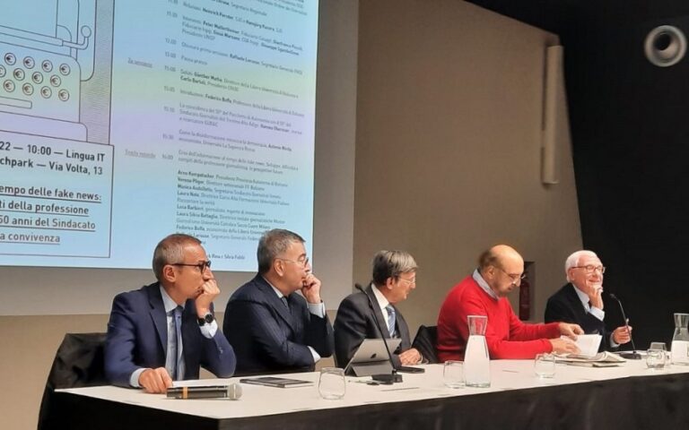 Trentino Alto Adige, Lorusso al 50° dell’Assostampa: «Urgente una riforma dell’editoria che parta dal lavoro»