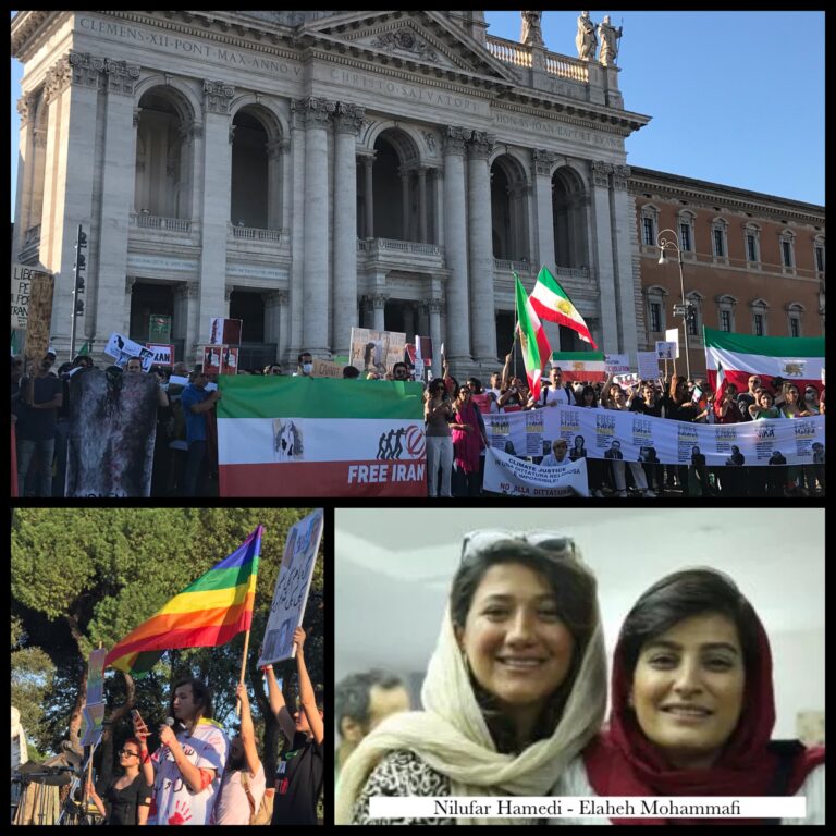 Manifestazione a Roma contro il Regime Islamico, ma nel paese degli Ayatollah continuano arresti, repressioni e violenze