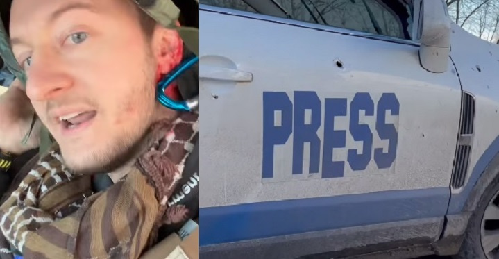 Reporter ferito in Ucraina, l’Ambasciata italiana procede con inchiesta per crimini di guerra