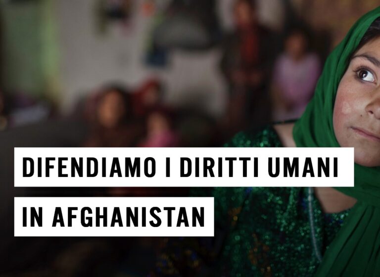 Appello di Amnesty International: non lasciamo solo l’Afghanistan