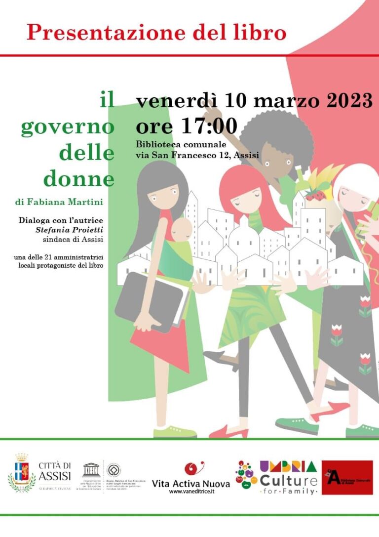 Presentazione del libro “Il governo delle donne” ad Assisi