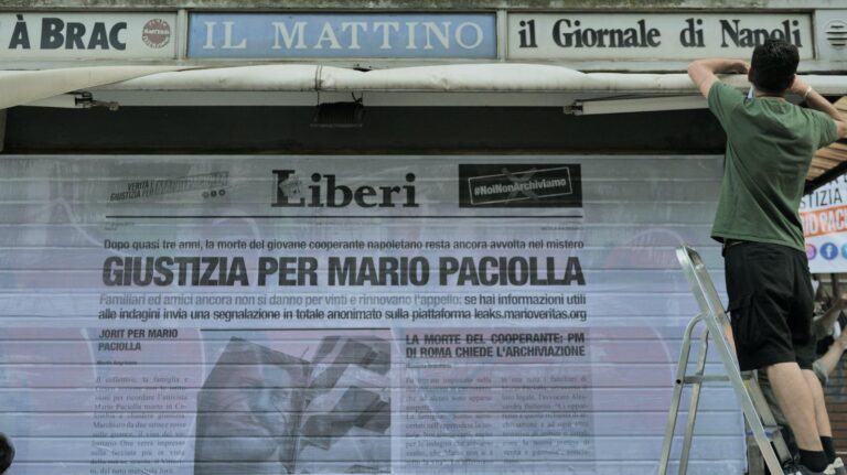 A Napoli dedicata un’edicola a Mario Paciolla