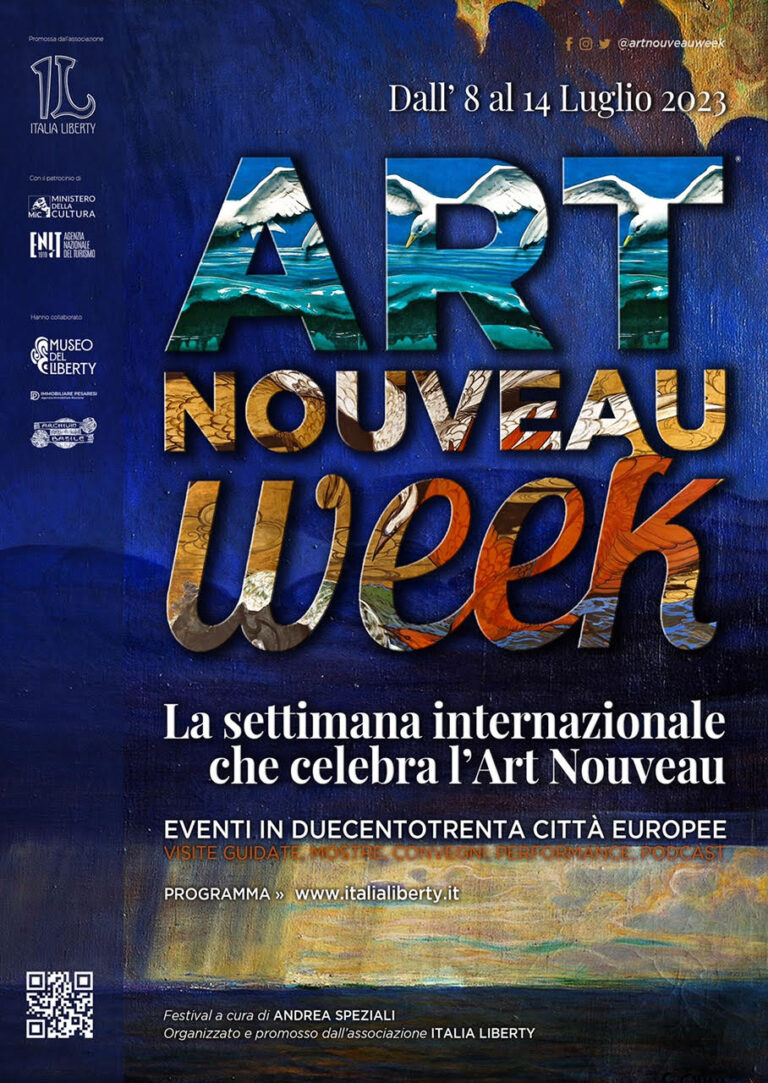 Torna il festival europeo ART NOUVEAU WEEK in 230 città europee dove visitare 500 edifici Liberty