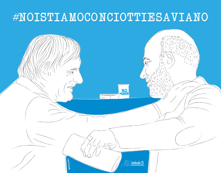 #noistiamocondonCiottieSaviano, gli attacchi di Salvini segnano la svolta: altro che codice etico