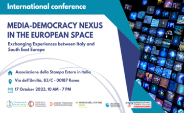 Conferenza internazionale “Media-Democracy Nexus in the European Space”