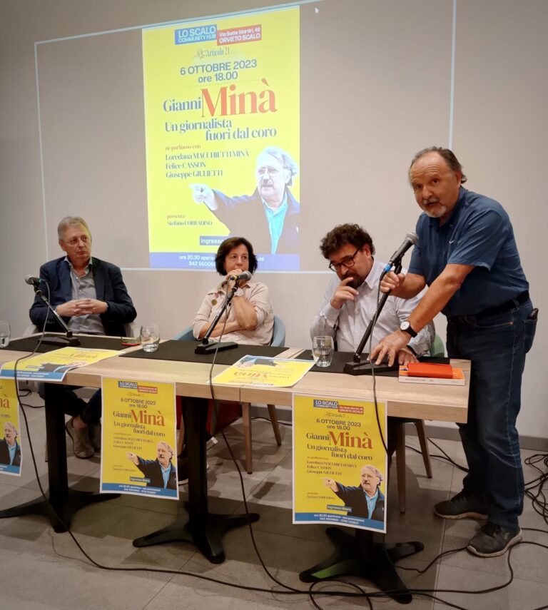 Il ricordo di Gianni Mina, a Orvieto si riscopre il patrimonio lasciato dal “giornalista fuori dal coro”