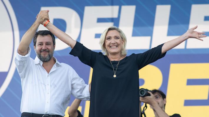 Salvini con Le Pen, la Lega mugugna