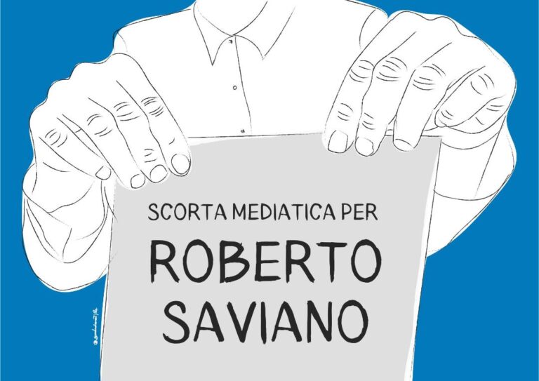 Oggi il processo a Roberto Saviano per la querela di Giorgia Meloni. Un “caso” seguito dagli osservatori europei