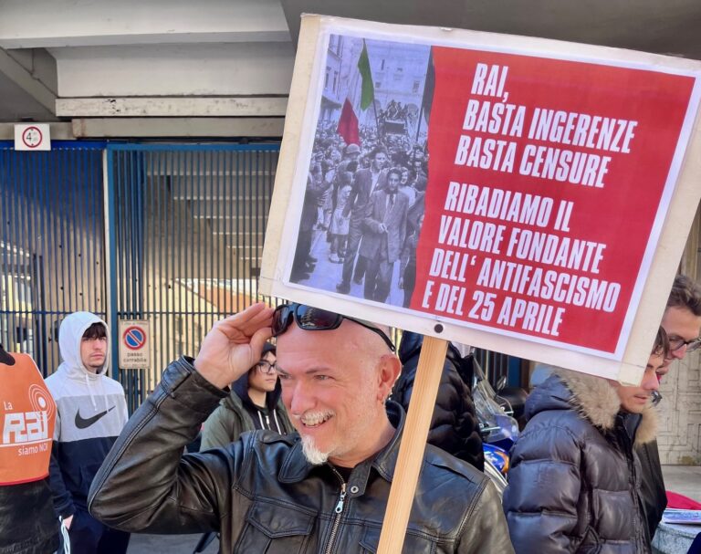 Lavoratrici e lavoratori della RAI a Torino contro ingerenze e censure