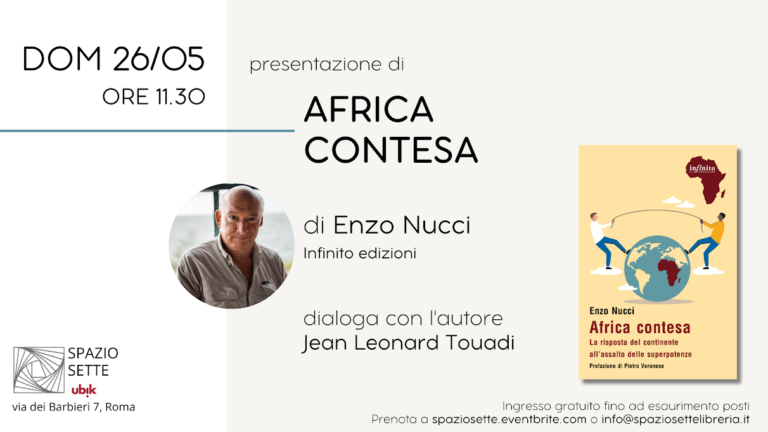 “Africa contesa”. La presentazione del libro di Enzo Nucci il 26 maggio a Roma e il 31 a Città della Pieve