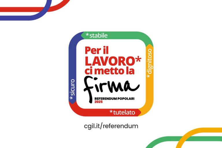 Ho firmato i quattro referendum promossi dalla Cgil