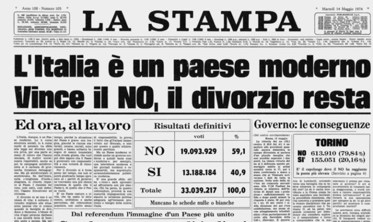 Laicità e identità della donna a 50 anni dal referendum sul divorzio. Convegno a Roma il 18 maggio