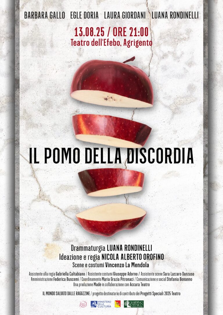 Il mito. Il rito. Il sito. “Il pomo della discordia” di Luana Rondinelli